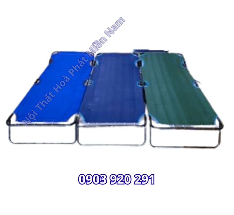 Giường xếp vải GX02