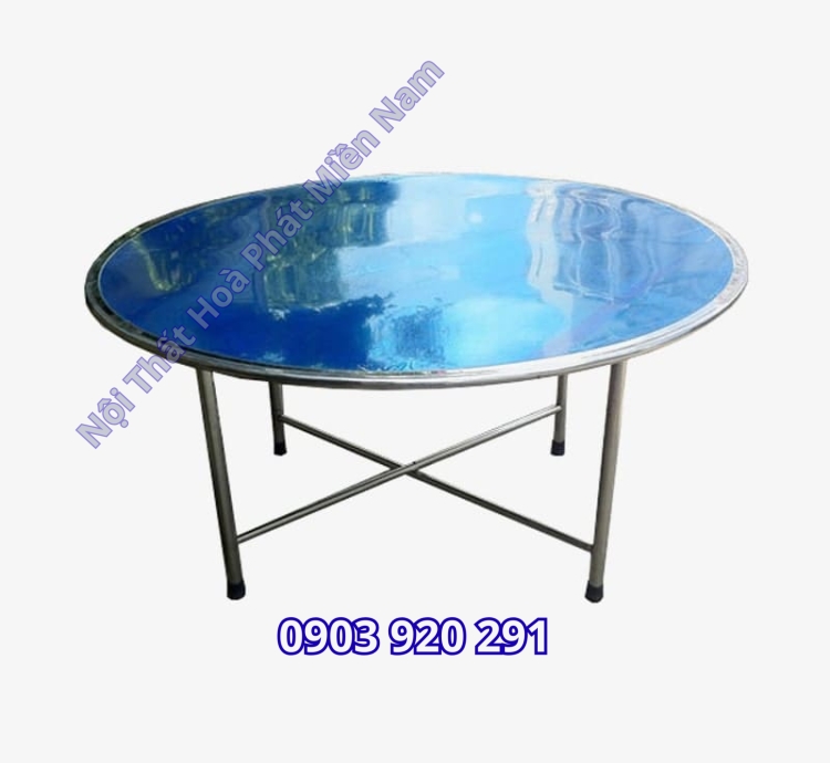 Bàn Tròn Inox BT06