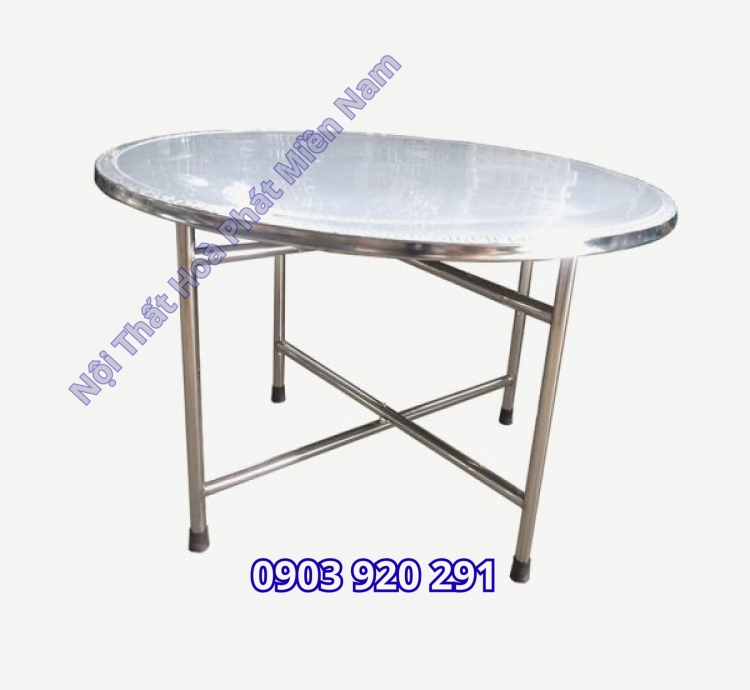 Bàn Tròn Inox BT15
