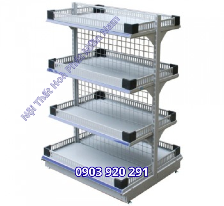 kệ siêu thị 4 tầng GST01