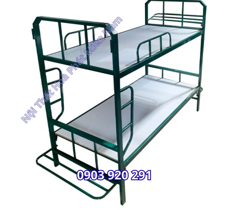 Giường tầng sắt Bộ Đội – BD01