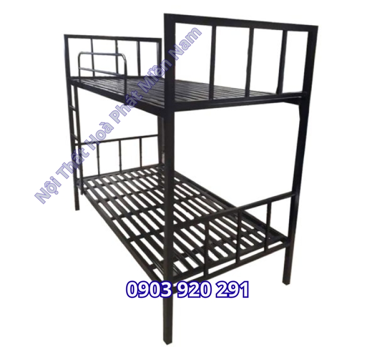 Giường Tầng Sắt 1m2X2m GT21