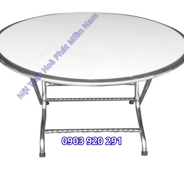 Bàn Tròn Inox BT16